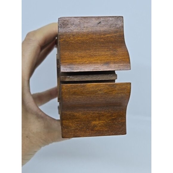 Vtg Artisan Dollhouse Miniature Chippendale Style Highboy Dresser  Cabriole Legs - Picture 12 of 14